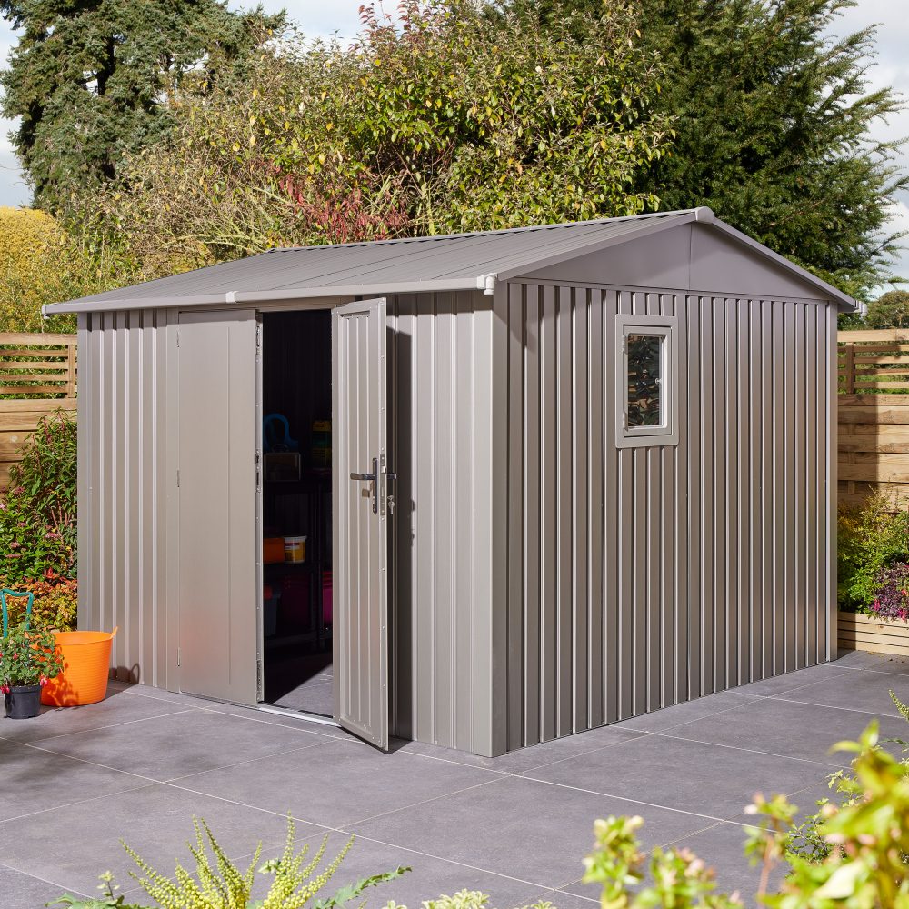 Rowlinson Brentvale Premium Metal Apex Shed - Choice Of Sizes - Image 2