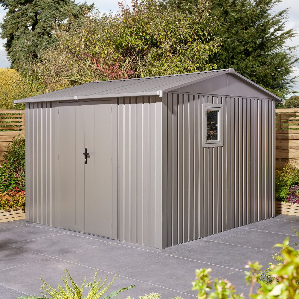 Rowlinson Brentvale Premium Metal Apex Shed - Choice Of Sizes - Image 4