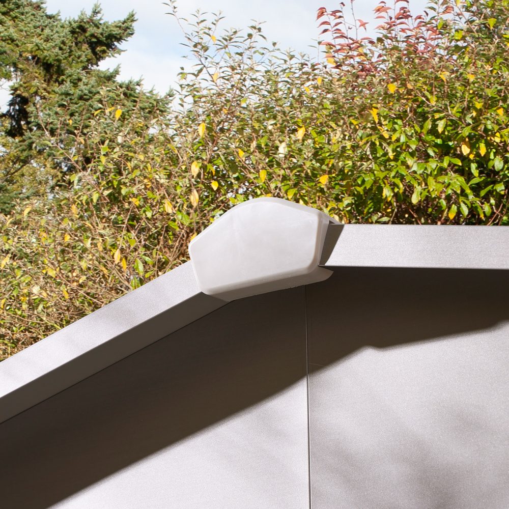 Rowlinson Brentvale Premium Metal Apex Shed - Choice Of Sizes - Image 19