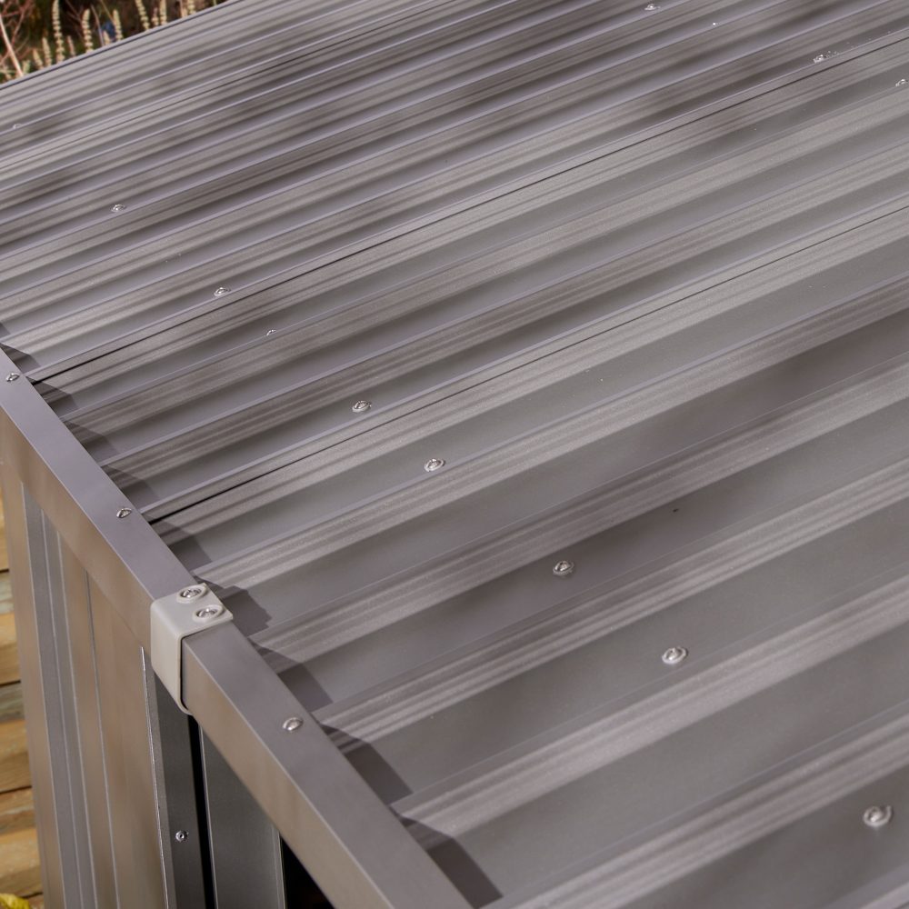 Rowlinson Brentvale Premium Metal Apex Shed - Choice Of Sizes - Image 20