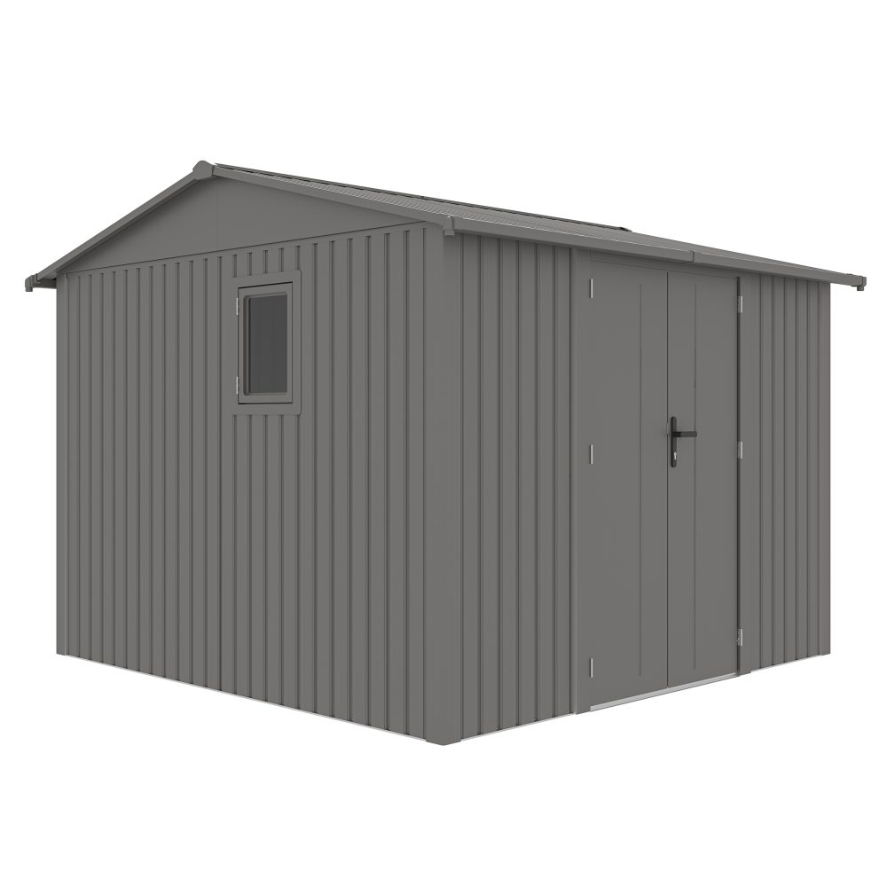 Rowlinson Brentvale Premium Metal Apex Shed - Choice Of Sizes - Image 21