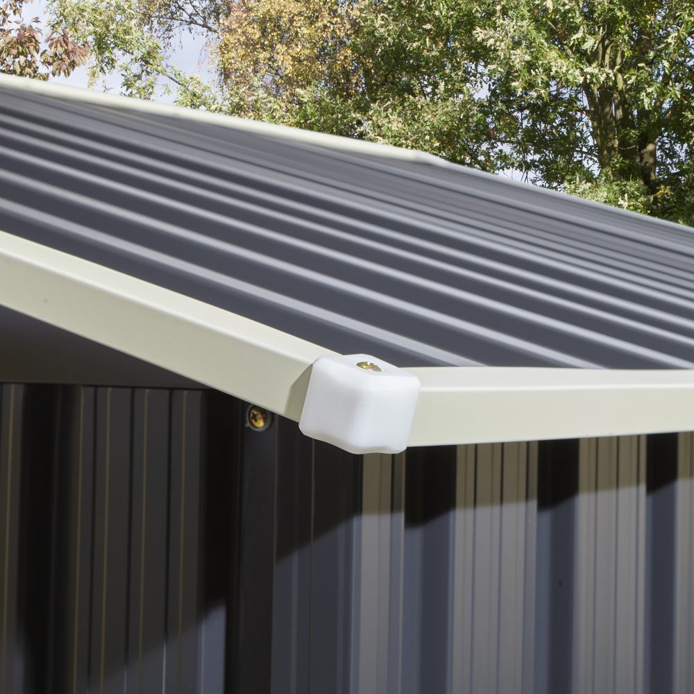 Rowlinson Trentvale Metal Apex Shed - Choice of Size & Colour - Image 8