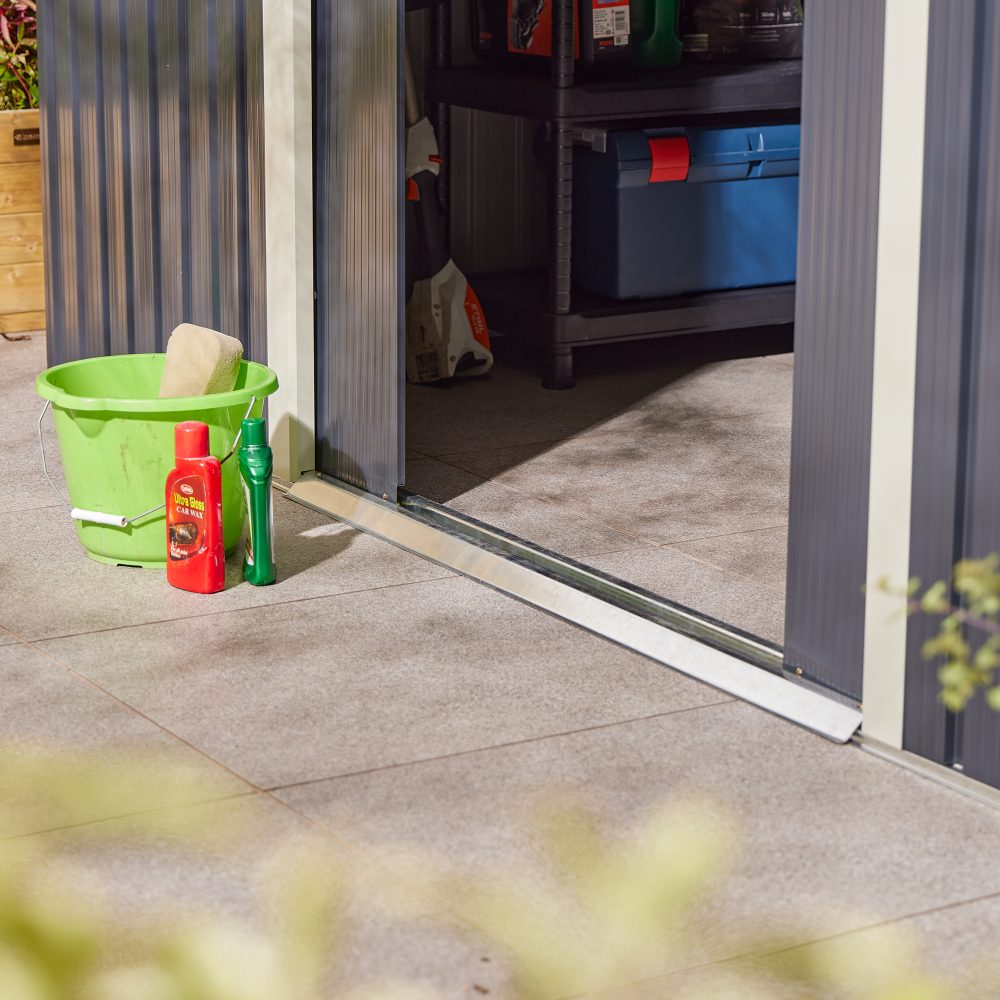 Rowlinson Trentvale Metal Apex Shed - Choice of Size & Colour - Image 9
