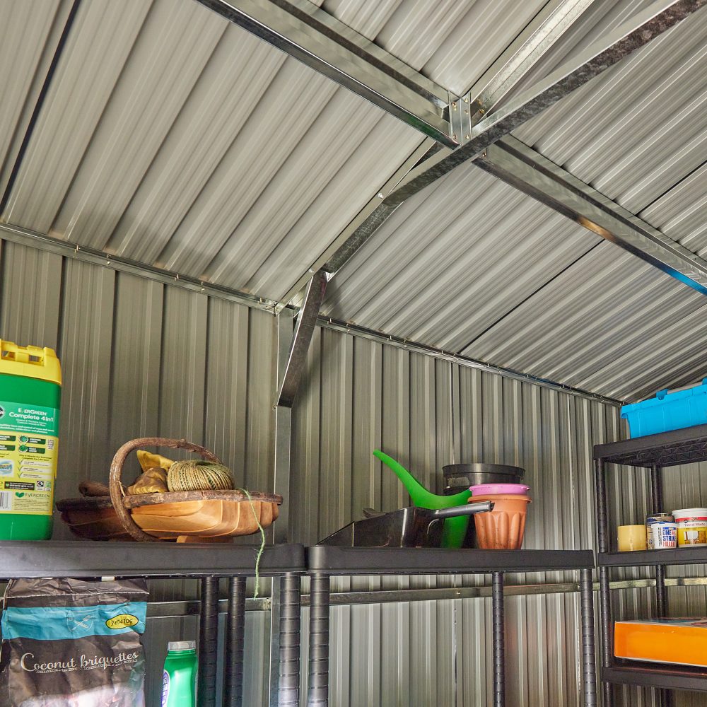 Rowlinson Trentvale Metal Apex Shed - Choice of Size & Colour - Image 12