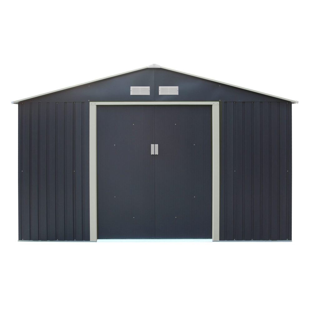 Rowlinson Trentvale Metal Apex Shed - Choice of Size & Colour - Image 13