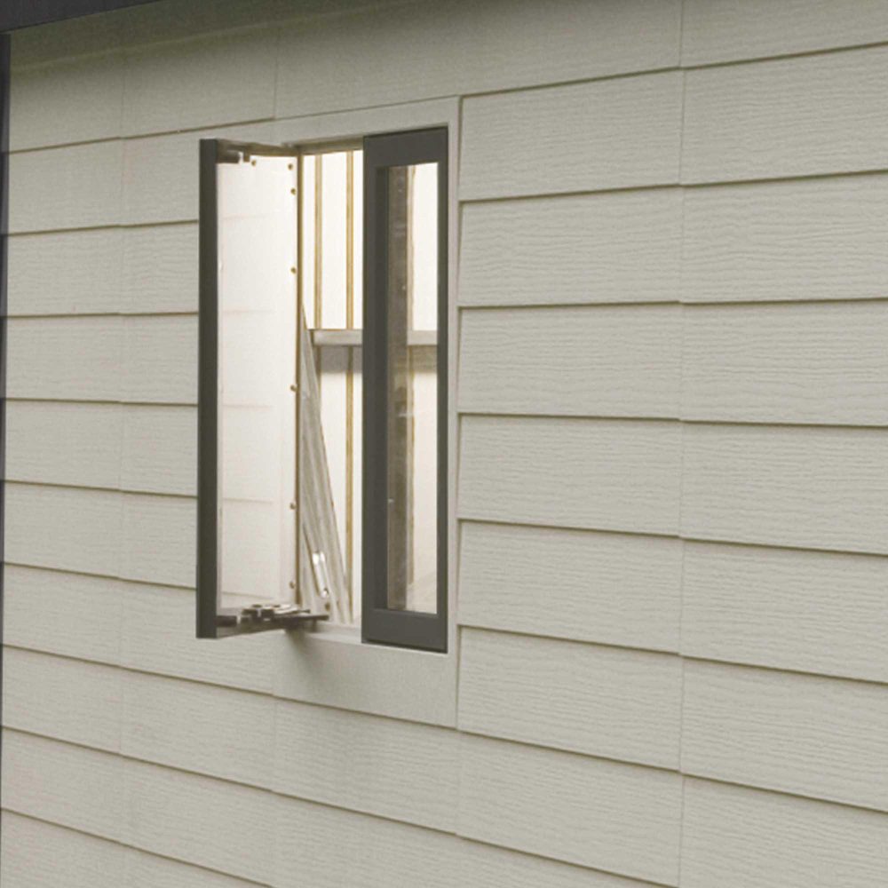 Lifetime 11ft x 18.5ft Garden Shed - Heavy Duty Outdoor HDPE Plastic Unit - Image 16