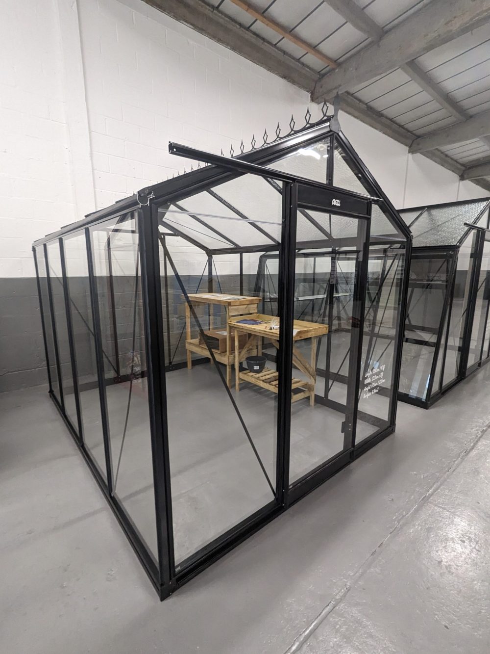 ACD Premium Greenhouse - 8 x 10 - 2.32m x 2.98m (6.91m²) - Choices Available - Image 5
