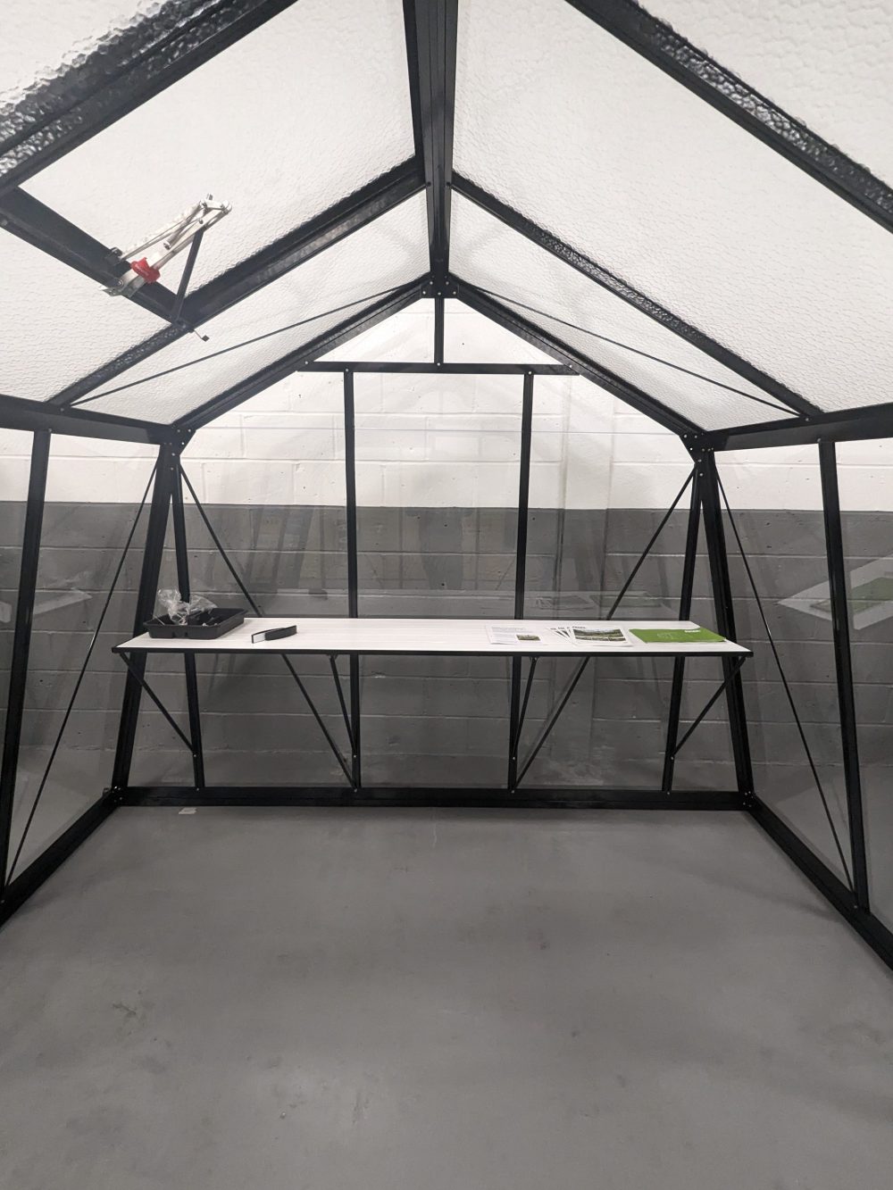 ACD Premium Greenhouse With Sloped Walls - 10 x 10 - 3.06m x 3.06m - Choices Available - Image 17