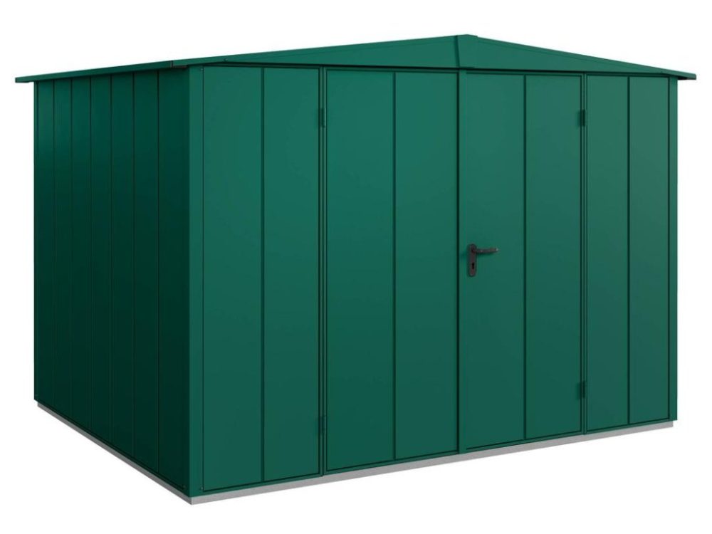 Hormann Berry Modern Style With Apex Roof - Premium Metal Shed - Image 3