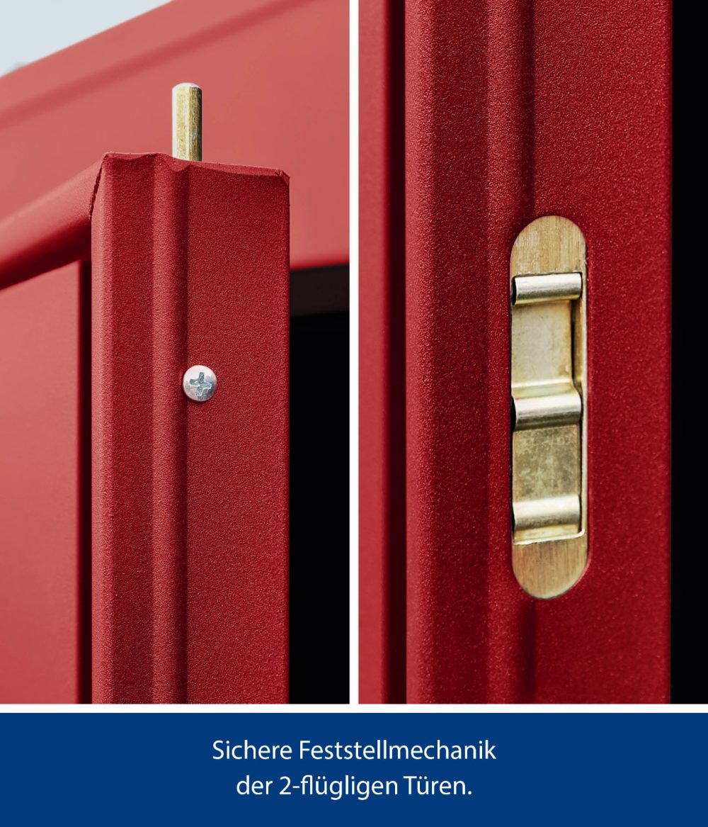 Hormann Berry Classic With Pent Roof - Premium Metal Shed - Image 3