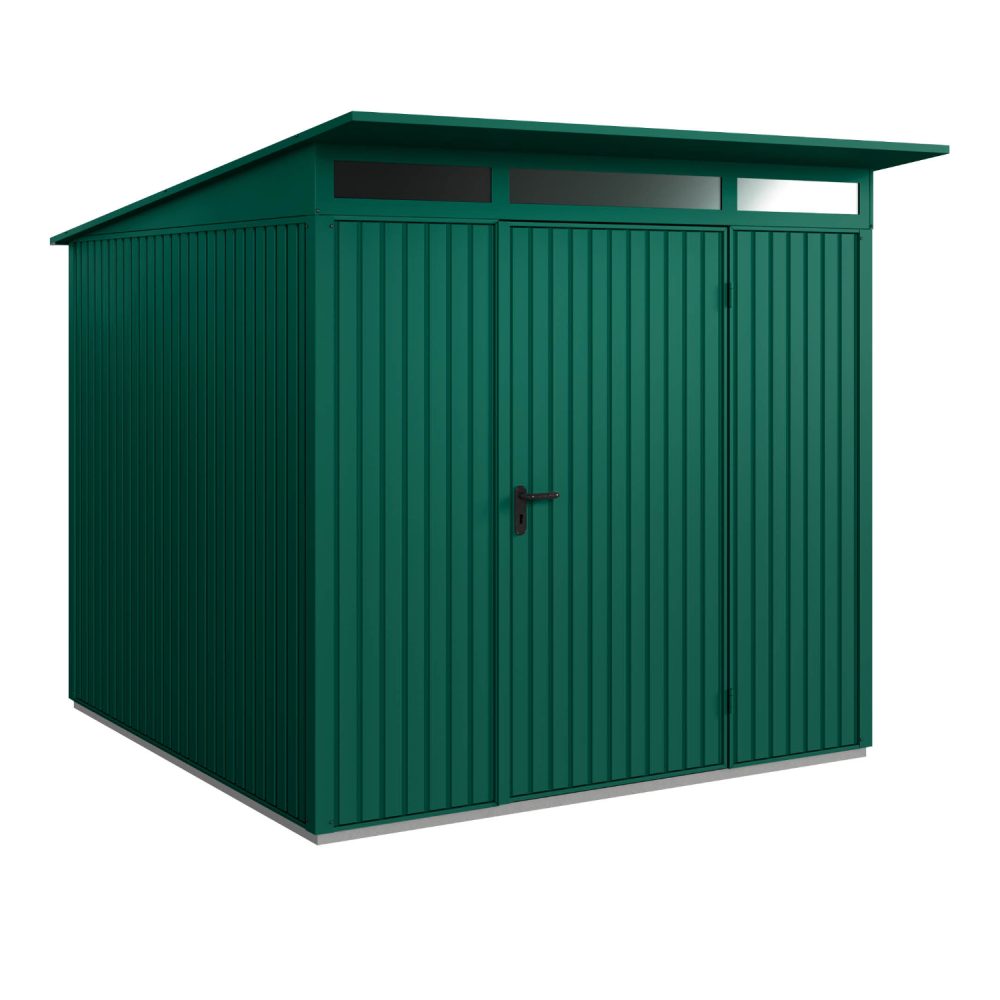Hormann Berry Classic With Pent Roof - Premium Metal Shed