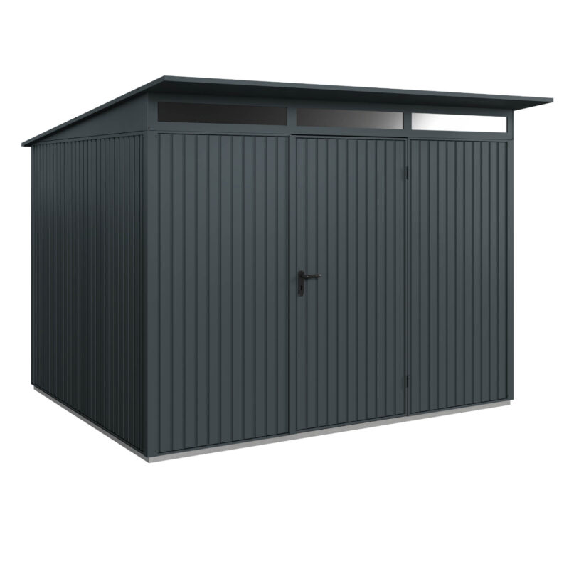 Hormann Berry Classic With Pent Roof - Premium Metal Shed