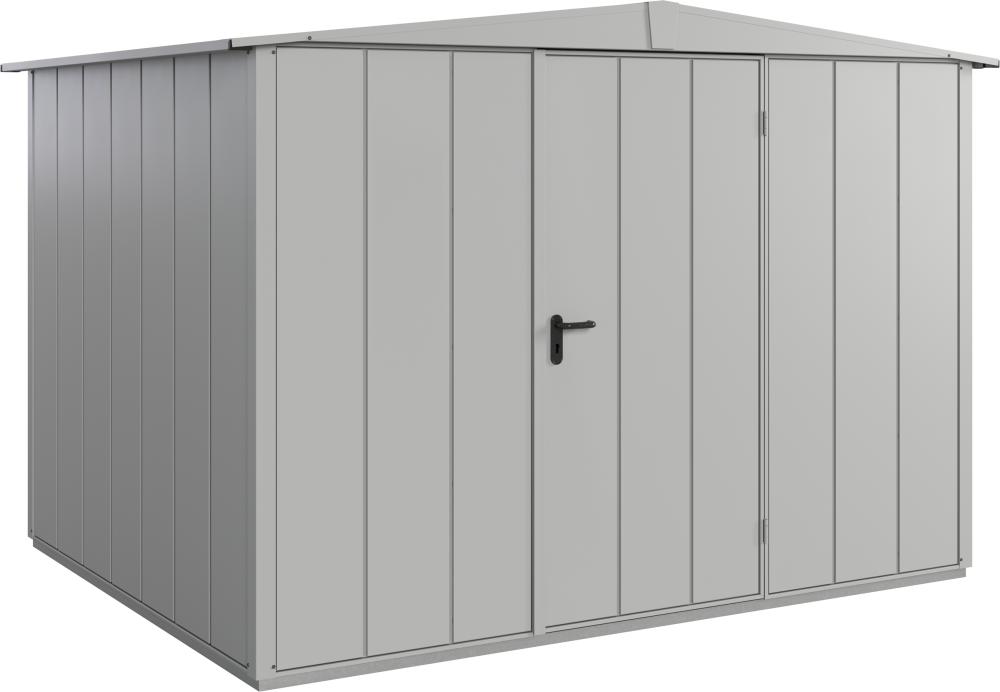 Hormann Berry Modern Style With Apex Roof - Premium Metal Shed - Image 2