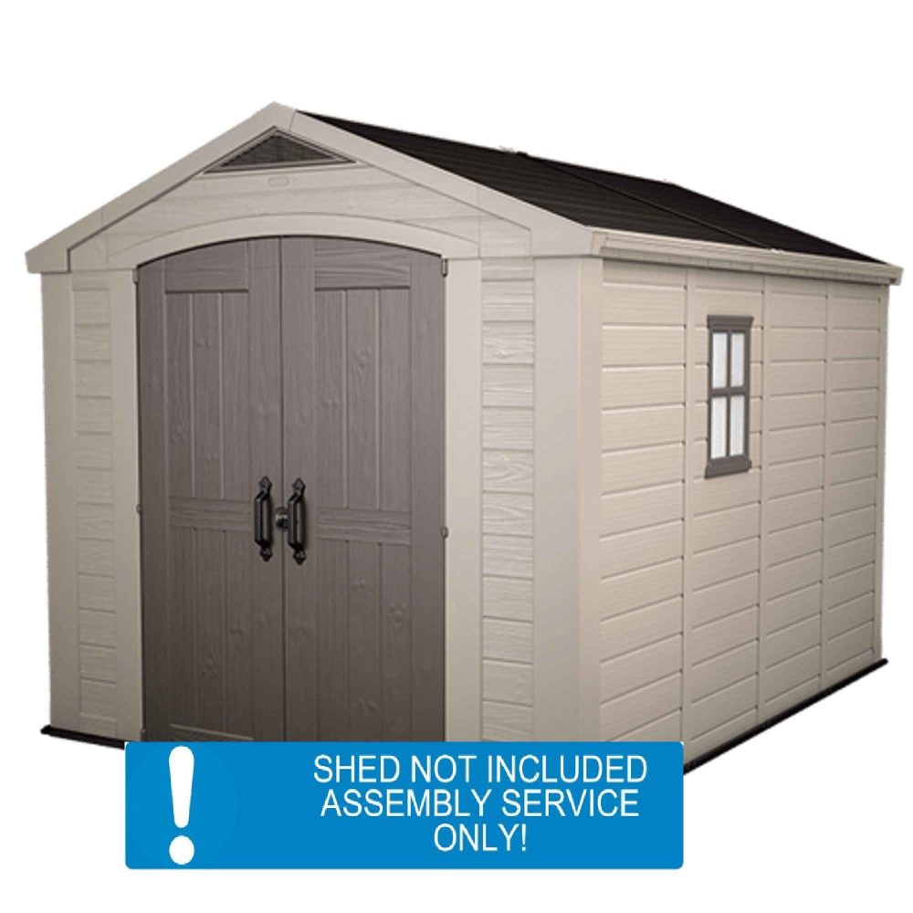 Assembly Service Only for Keter Factor 8 x 11ft Shed