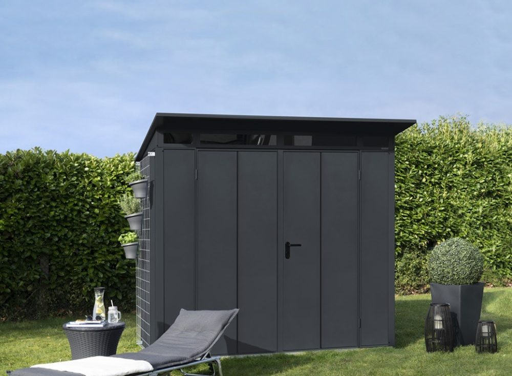 Hormann Berry Modern With Pent Roof - Premium Metal Shed - Image 5