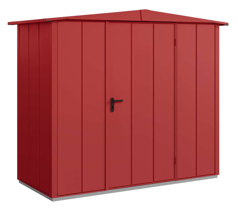 Hormann Berry Modern Style With Apex Roof - Premium Metal Shed