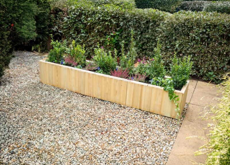 Forest Low Level Lapline Planter 375mm x 1794mm