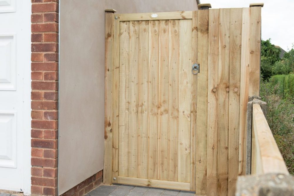 6ft Pressure Treated Featheredge Gate (1.80m high)