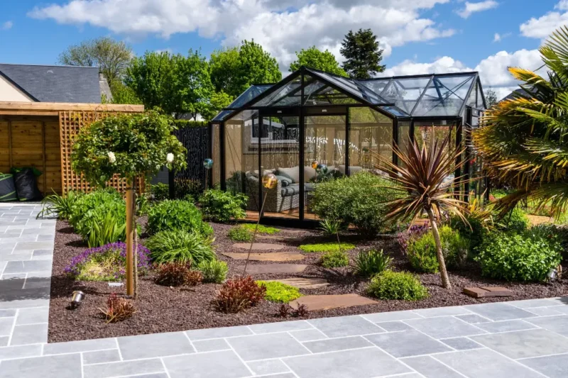 ACD Premium Greenhouse Orangery Living Room Hélène - T Shape - 15 x 12ft - 4.45m x 3.77m