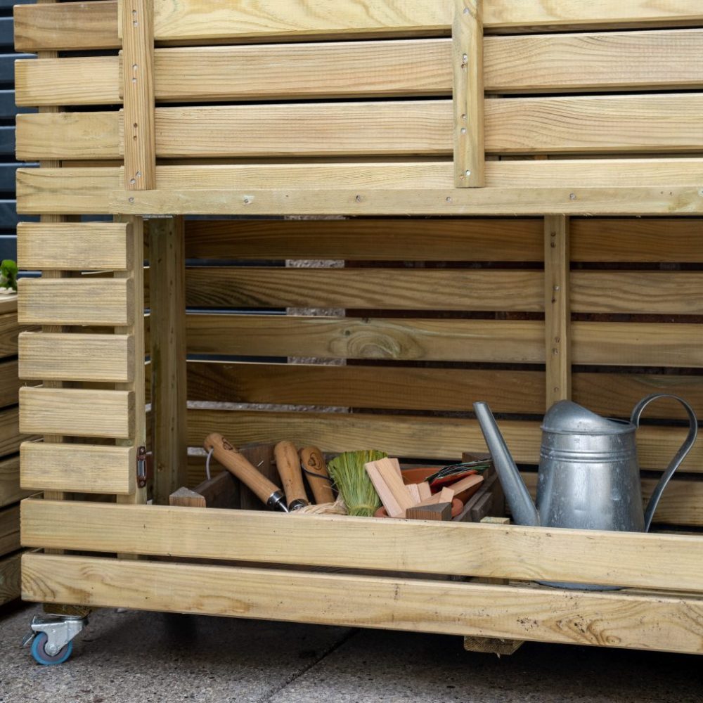 Forest Linear Planter - Tall with Wheels - Image 2