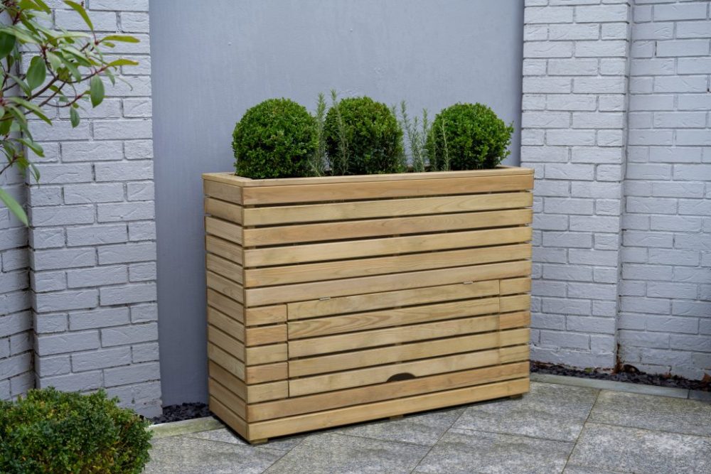 Forest Linear Planter - Tall with Storage