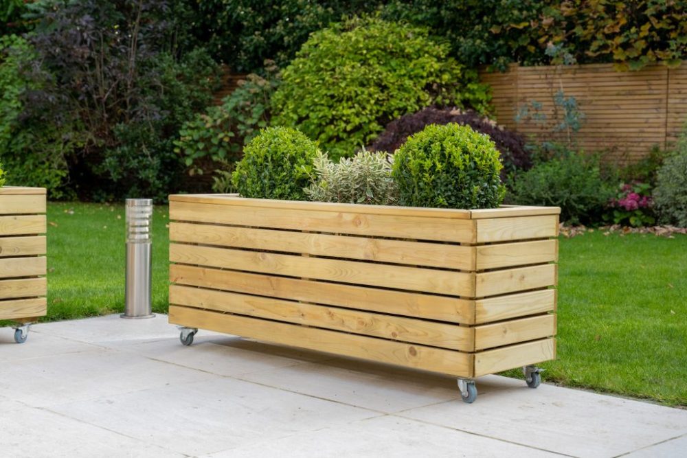 Forest Linear Planter - Long with Wheels
