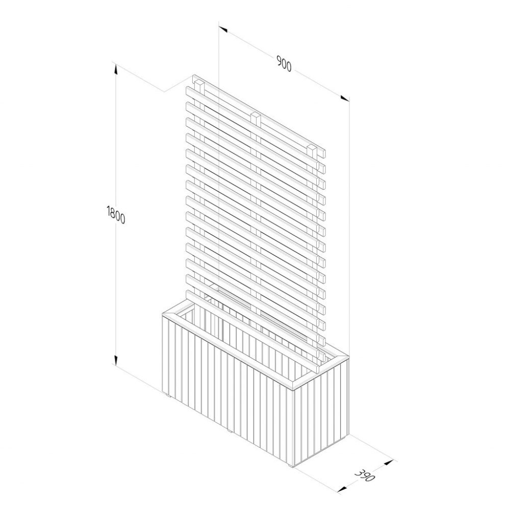 Forest Living Screen Planter - Image 3