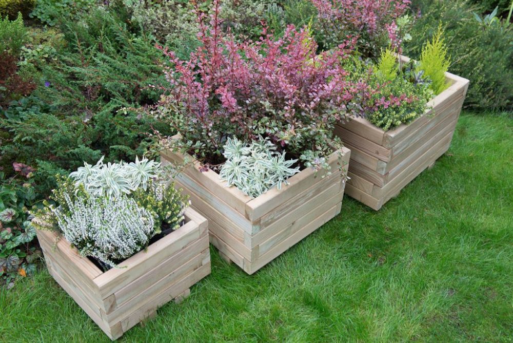 Forest Kendal Square Planter - Set of 3 - Image 3