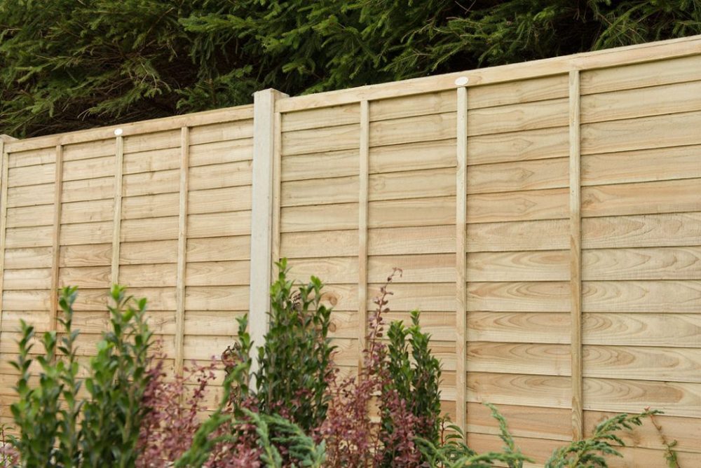 Forest Garden 6ft x 6ft (1.83m x 1.83m) Pressure Treated Superlap Fence Panel