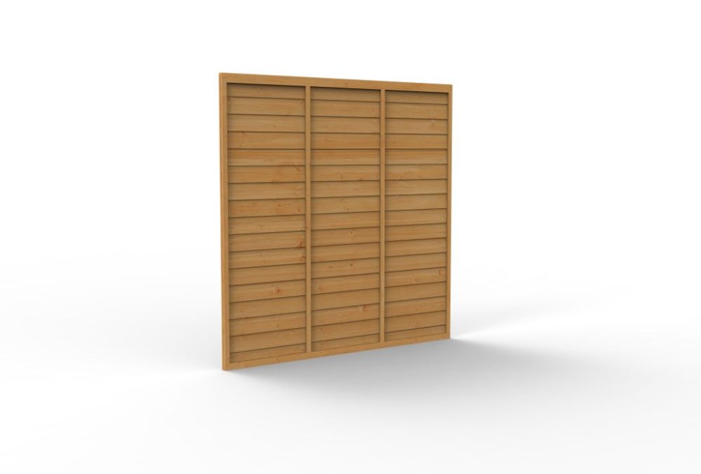 Forest Garden 6ft High x 6ft Width Overlap Fence Panel (W)1.83m (H)1.83m - Image 2
