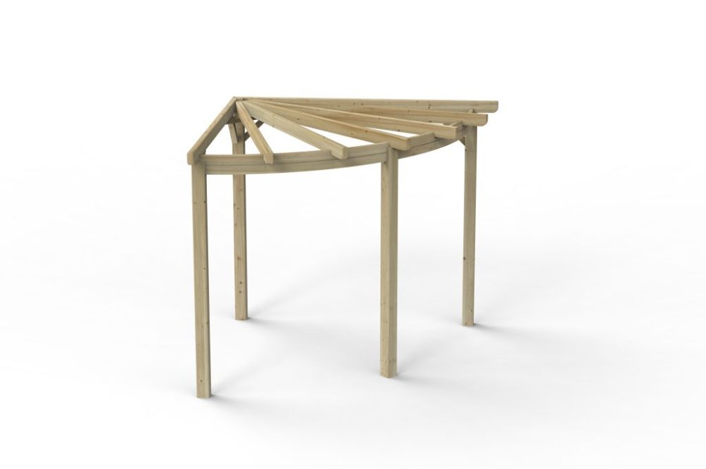 Forest Premium 90 Degree Radial Pergola - Image 6