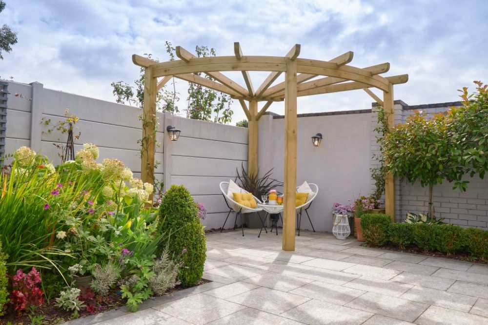 Forest Premium 90 Degree Radial Pergola - Image 2