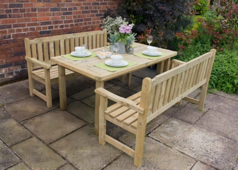 Forest Rosedene Set 1 - Benches & Table set
