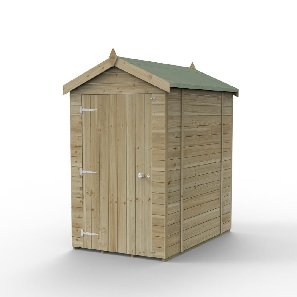 Forest Timberdale 6x4 Apex Shed No Window - Image 3