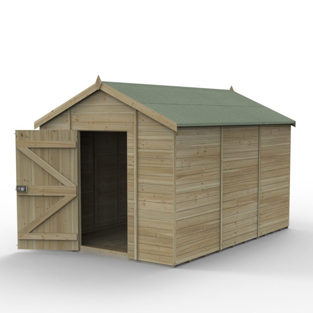 Timberdale 12x8 Apex Shed No Window - Image 3