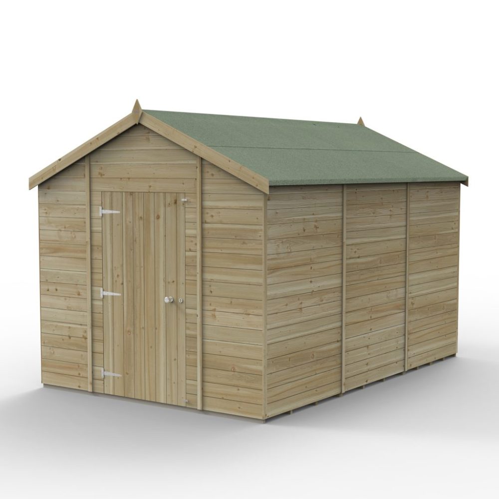 Timberdale 12x8 Apex Shed No Window - Image 2