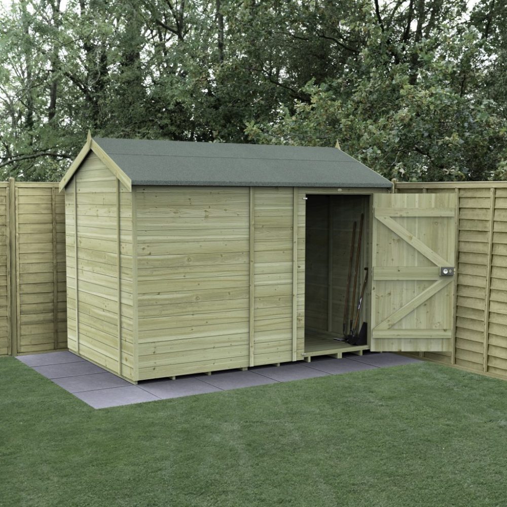 Forest Timberdale 10x6 Reverse Apex Shed No Window