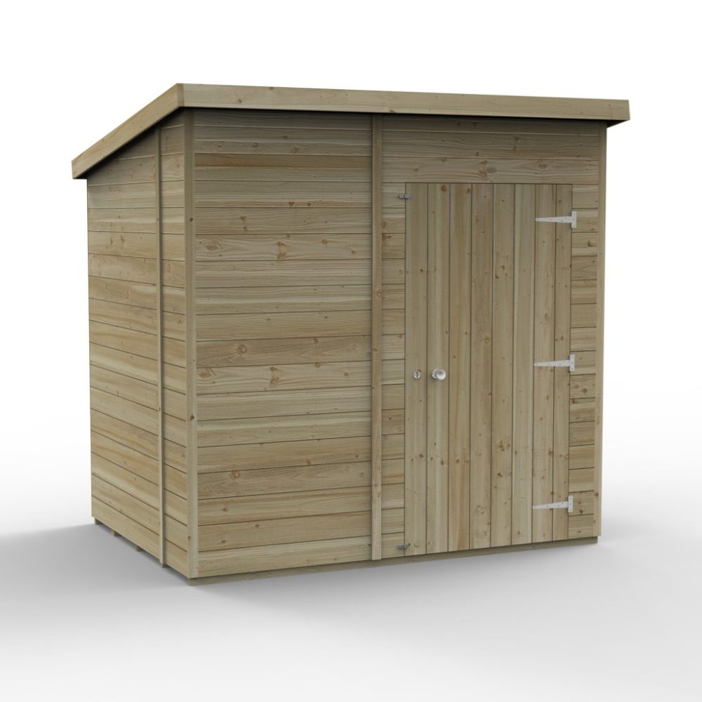 Forest Timberdale 7x5 Pent Shed No Window - Image 2