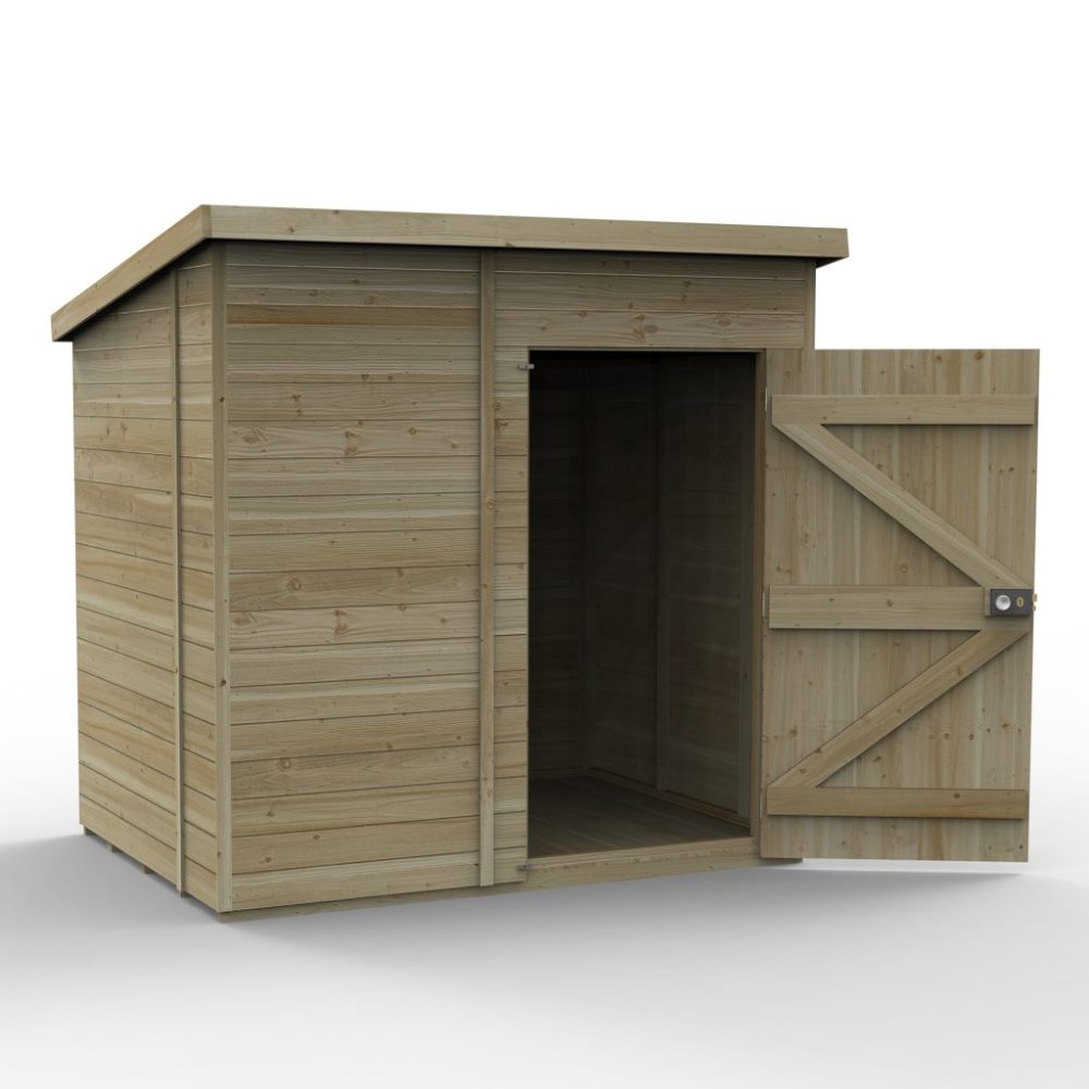 Forest Timberdale 7x5 Pent Shed No Window - Image 3