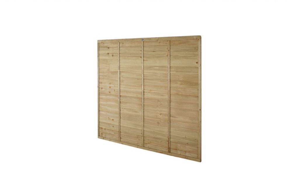 Forest Garden 6ft x 6ft (1.83m x 1.83m) Pressure Treated Superlap Fence Panel - Image 3