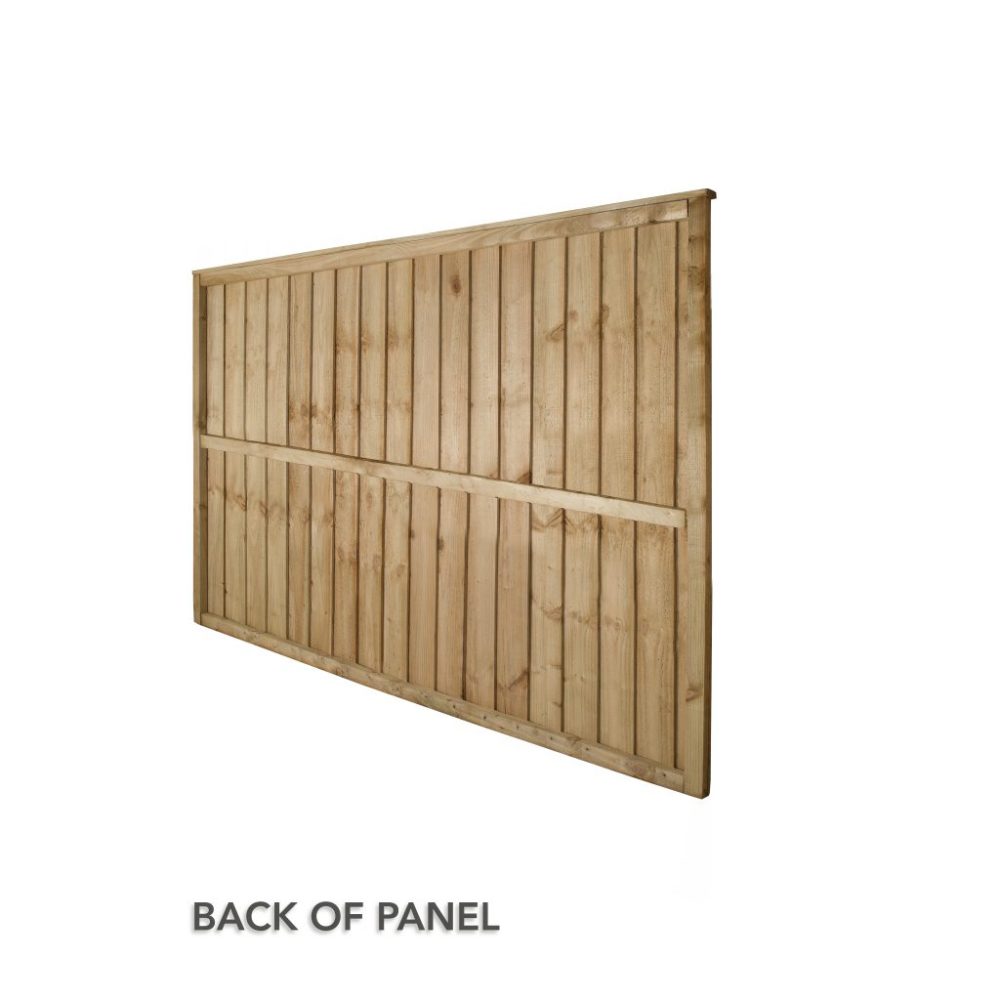 Forest Garden 6ft x 4ft (1.83m x 1.23m) Pressure Treated Closeboard Fence Panel - Image 4
