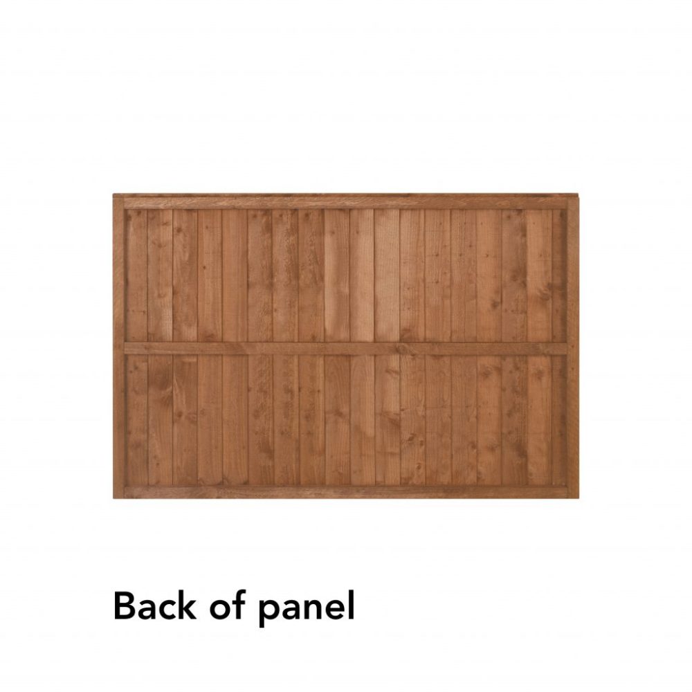 Forest Garden 6ft x 4ft (1.83m x 1.23m) Closeboard Fence Panel - Image 4