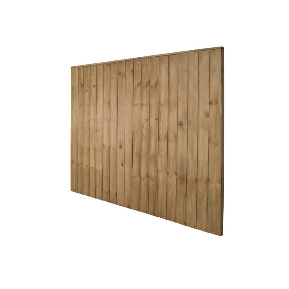 Forest Garden 6ft x 5.6ft (1.83m x 1.68m) Pressure Treated Closeboard Fence Panel - Image 3