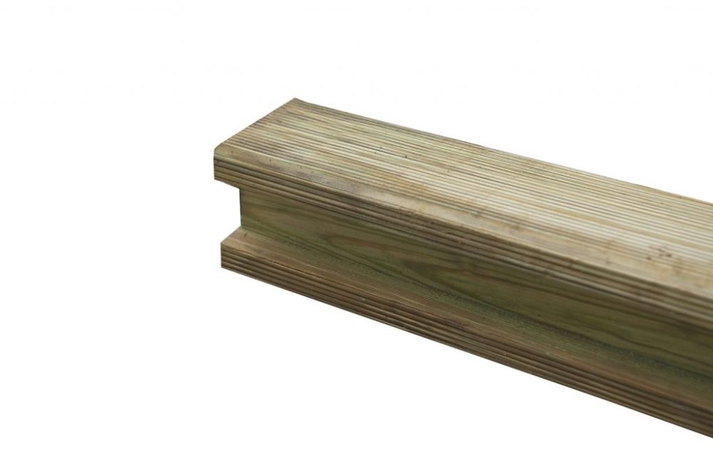 Reeded Slotted Post 8ft 240 x 9.4 x 9.4cm - Image 4