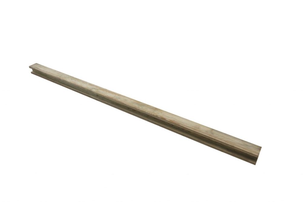 Reeded Slotted Post 8ft 240 x 9.4 x 9.4cm - Image 3