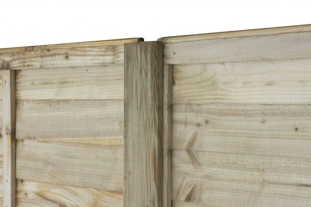 Reeded Slotted Post 8ft 240 x 9.4 x 9.4cm - Image 2
