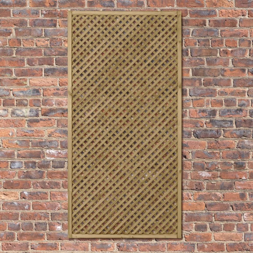 Forest Garden Wisley Lattice 180 x 90cm - Image 5