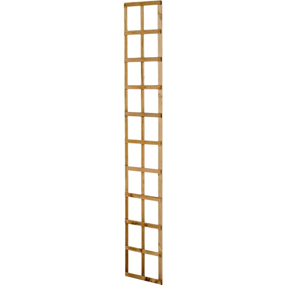 Forest Garden 6ft x 1ft Traditional Square Garden Trellis - Image 6