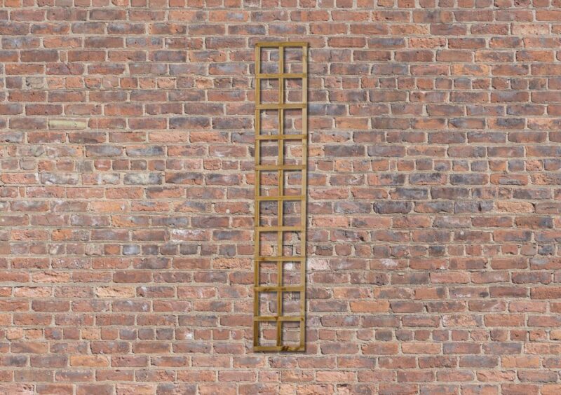 Forest Garden 6ft x 1ft Traditional Square Garden Trellis