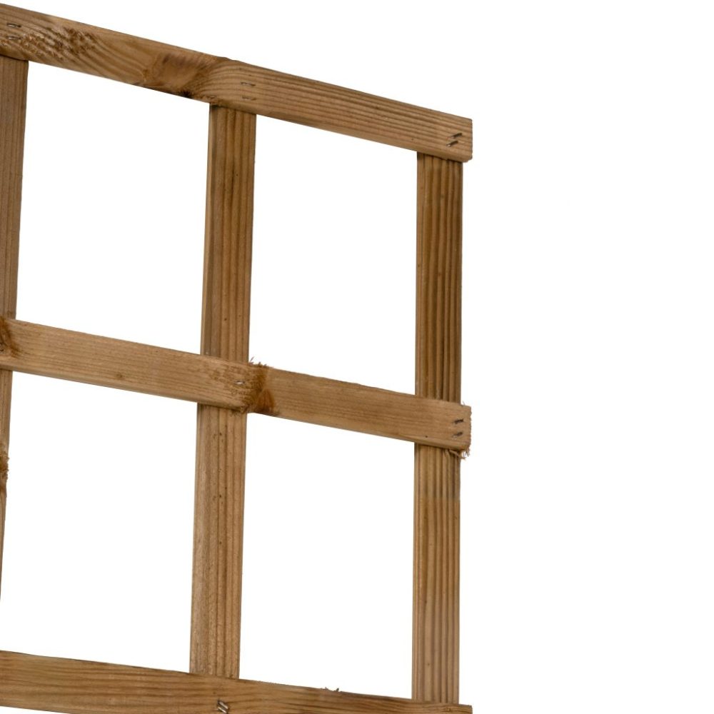 Forest Garden 6ft x 2ft Traditional Square Garden Trellis - Image 5